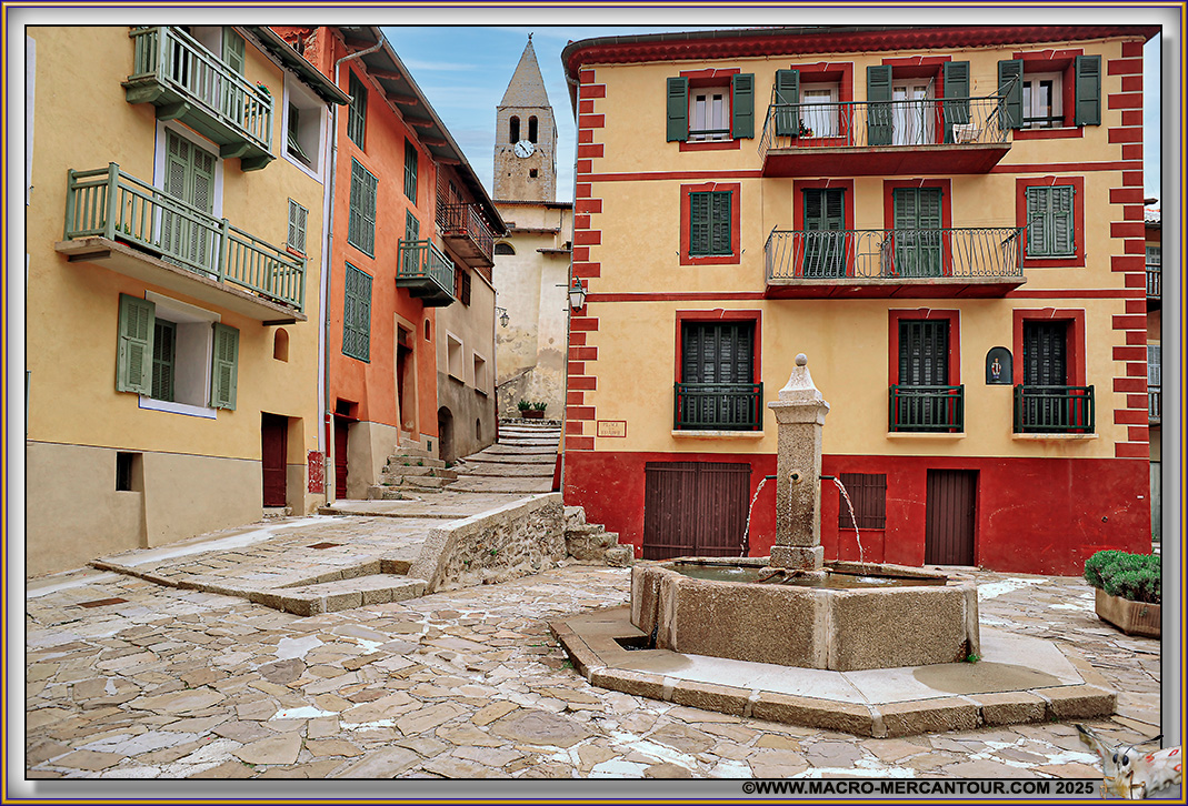 Saint Martin Vésubie Fontaine de la Frairie